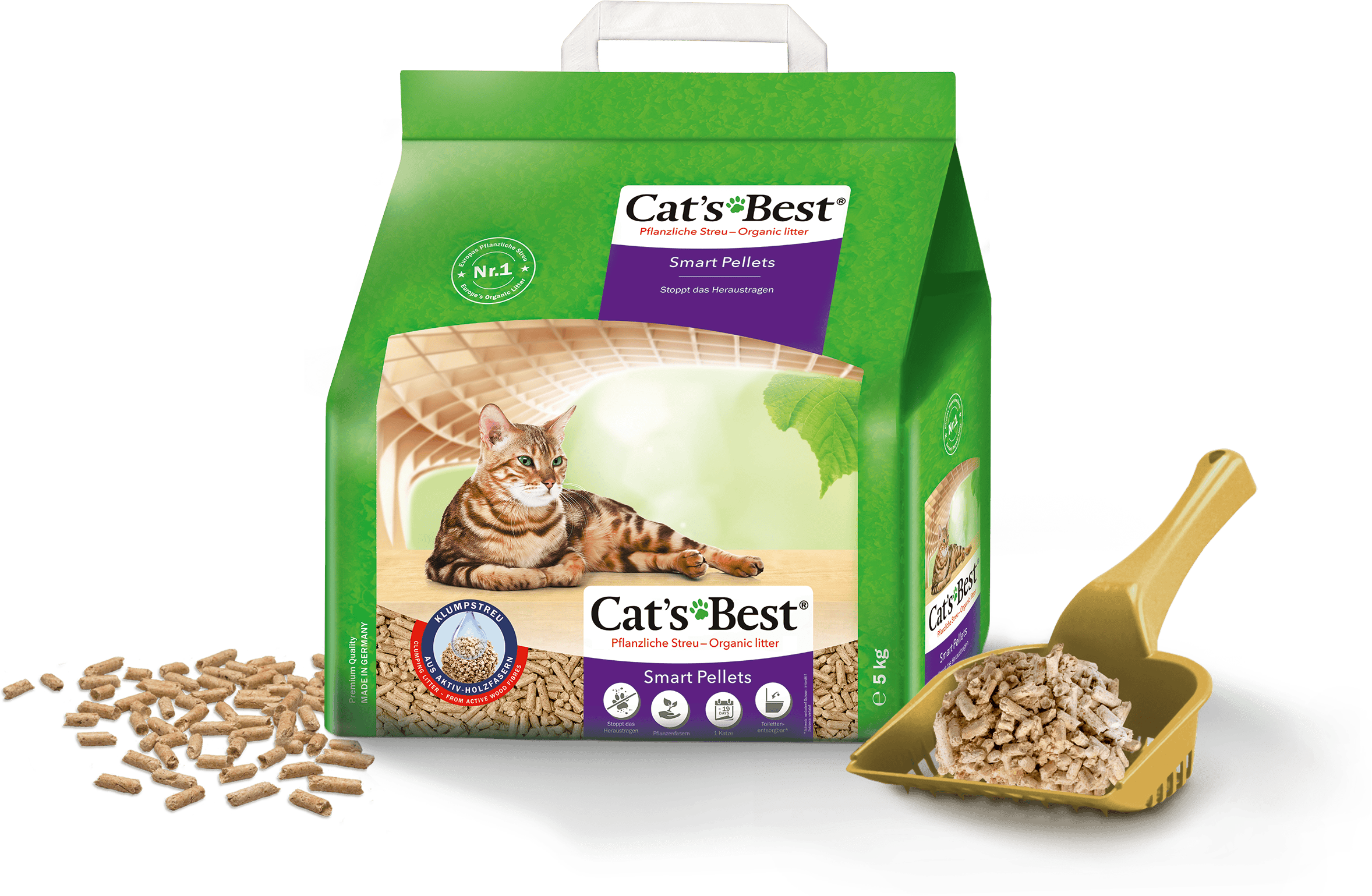Cat’s Best Smart Pellets Produktbild